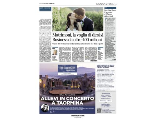 Corriere della Sera Roma 26mag25